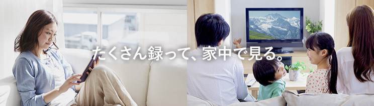 テレビでも、タブレットでも、スマホでも