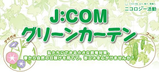 JCOMグリーンカーテン
