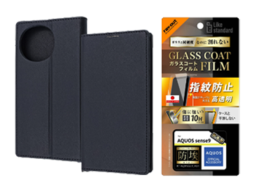 手帳型カバー・保護フィルムセット