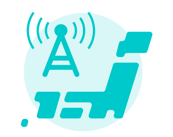 全国どこでも繋がるイメージ