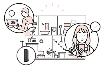 日本初次世代 AI Wi-Fiで通信が安定