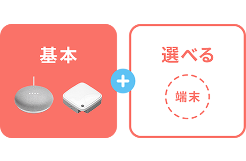 基本+選べる端末