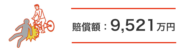 배상액：9,521만엔