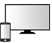 スマホやPC、タブレット、テレビの大画面でも楽しめる!
