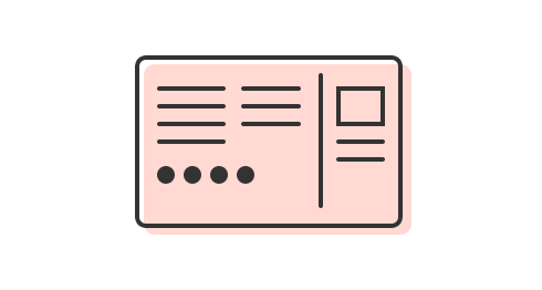 Meter reading slip (image)