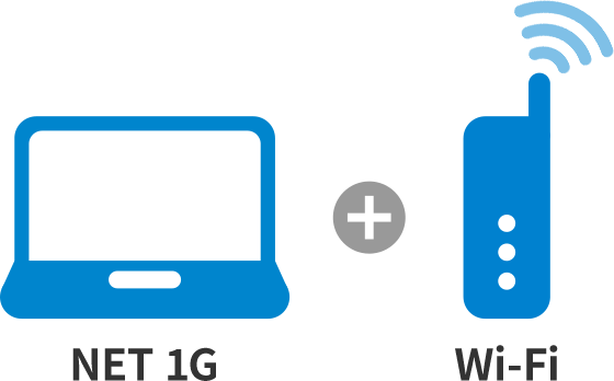 NET1G + Wi-Fi