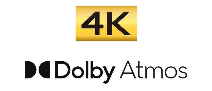 4K　Dolby　Atmos