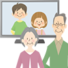 お孫さんに会う機会が少ない