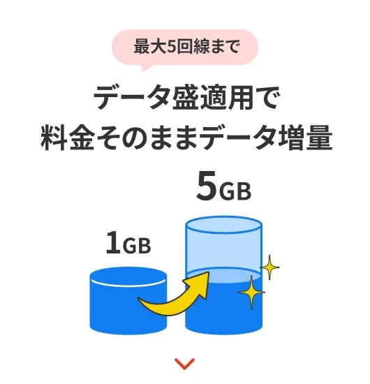 Carry over any excess data