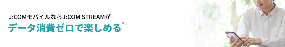 データ通信量カウントなしで外出先でも動画が楽しめる！※1