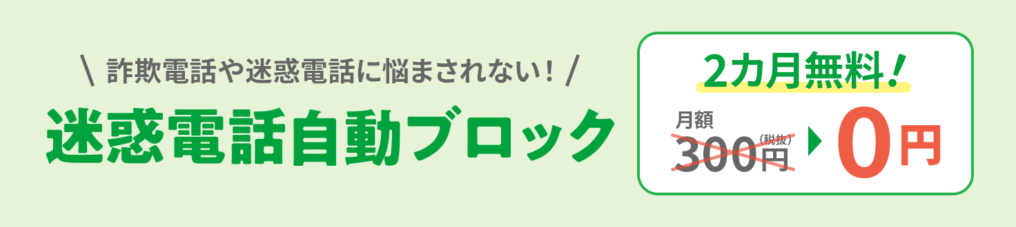 烦人的电话自动阻止两个月免费不会受到欺诈电话或骚扰电话的困扰