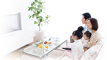 図:かんたん操作で録画・視聴できる