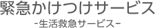 緊急かけつけサービス -生活救急サービス-