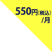 500円/月