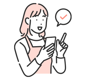 Webで申し込みをするイメージ