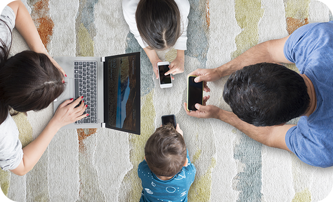 複数台で接続しても快適